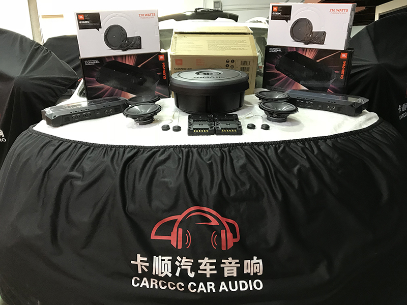 宝马X1汽车音响改装_上海卡顺汽车音响
