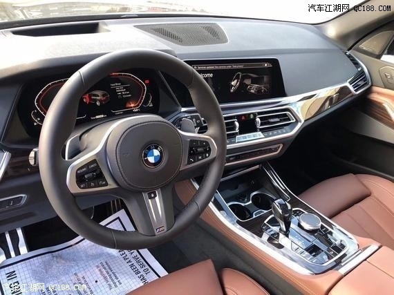 19款宝马X5黑/棕豪华SUV加规版现车解析
