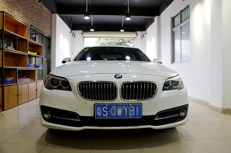 东莞宝马525改装德国德高汽车音响 豪车音响最佳无损音源方案