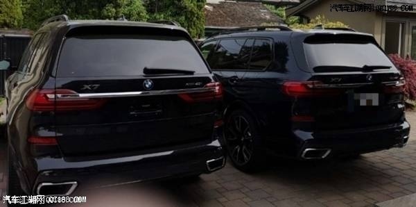 更加霸气 港口宝马X7美规版V8动力体验