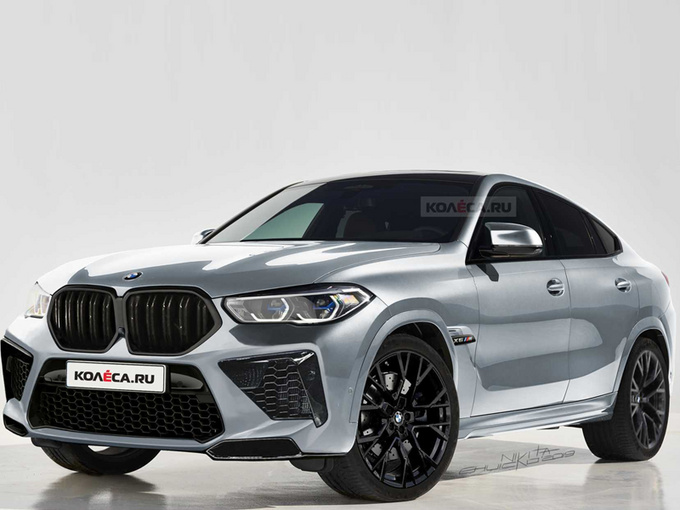 宝马全新X6性能版渲染图曝光！尺寸超卡宴Coupe